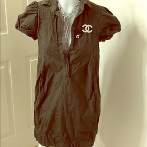 Diva Neva army cotton flirty dress